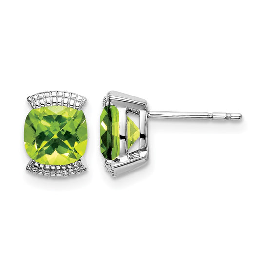 14k Gemstone Post Earrings