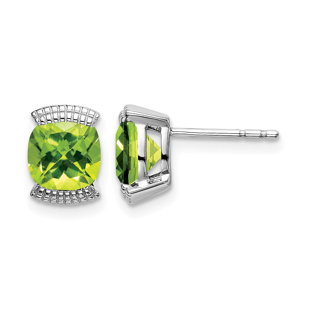 14k Gemstone Post Earrings