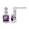 Gemstone and Diamond Earrings