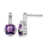 Gemstone and Diamond Earrings