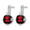 Gemstone and Diamond Earrings