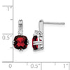 Gemstone and Diamond Earrings