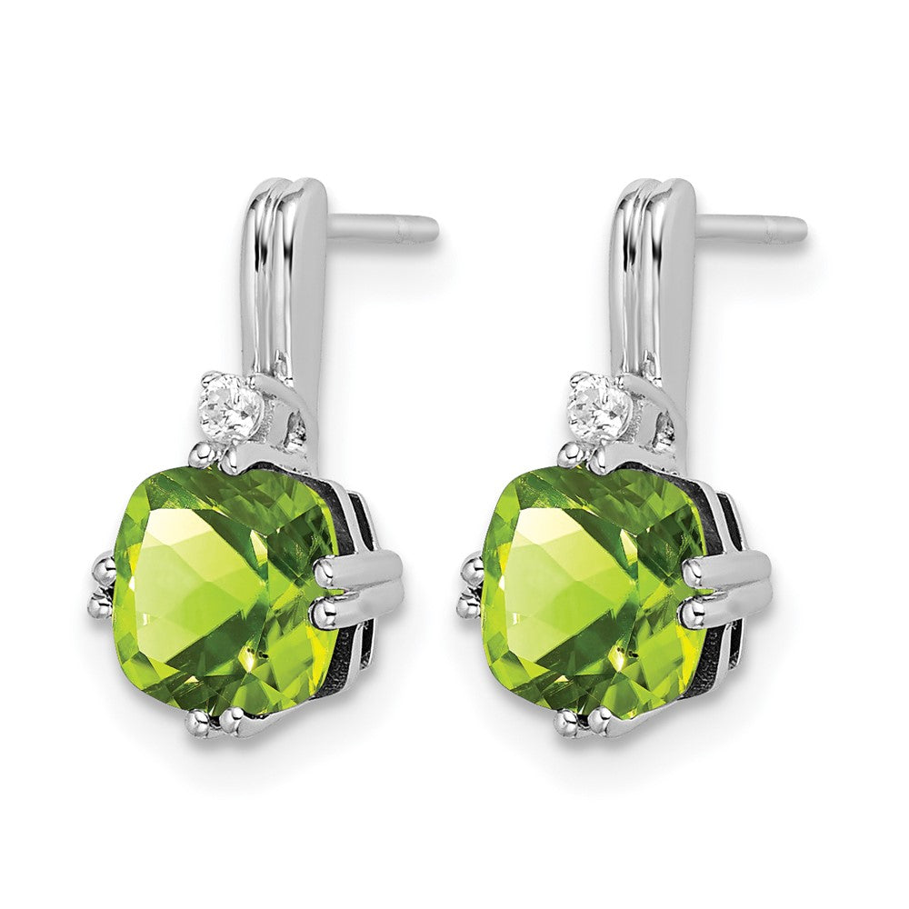 Gemstone and Diamond Earrings