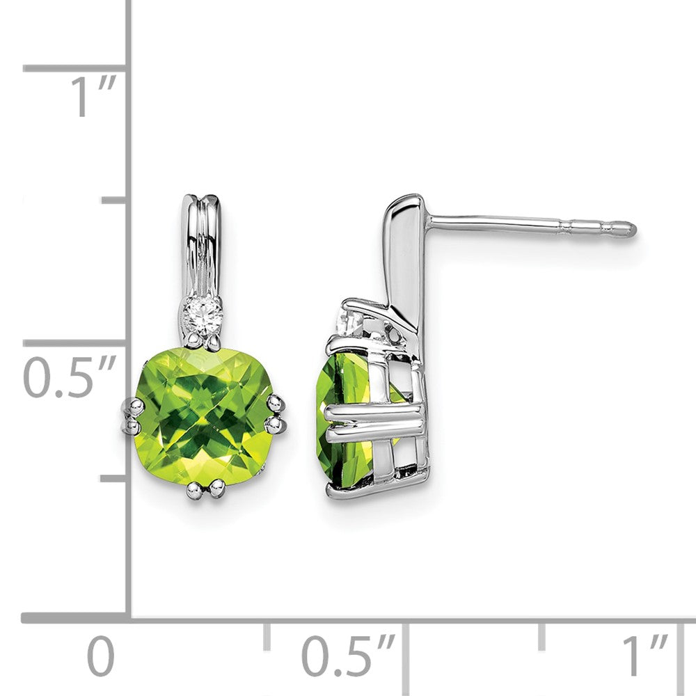 Gemstone and Diamond Earrings
