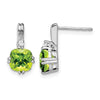 Gemstone and Diamond Earrings