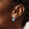 Gemstone & Diamond Earrings