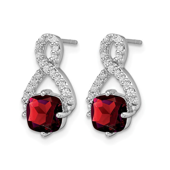 Gemstone & Diamond Earrings