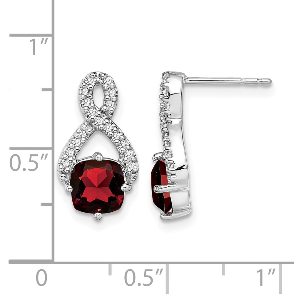 Gemstone & Diamond Earrings