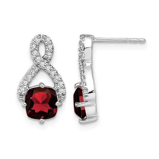 Gemstone & Diamond Earrings
