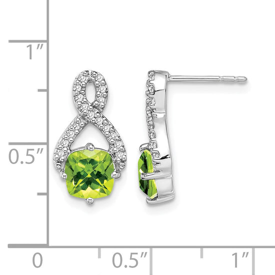 Gemstone & Diamond Earrings