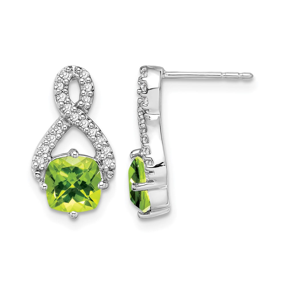 Gemstone & Diamond Earrings