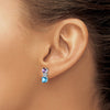 Gemstone & Diamond Earrings