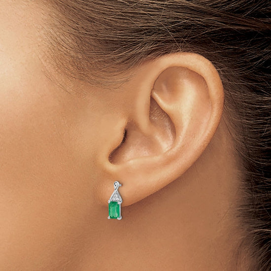 Gemstone & Diamond Earrings