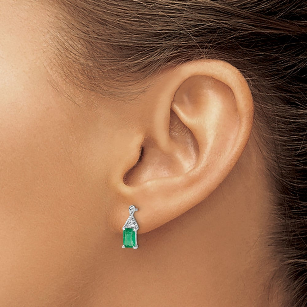 Gemstone & Diamond Earrings