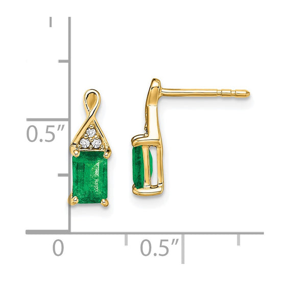Gemstone & Diamond Earrings