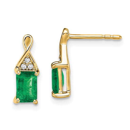 Gemstone & Diamond Earrings