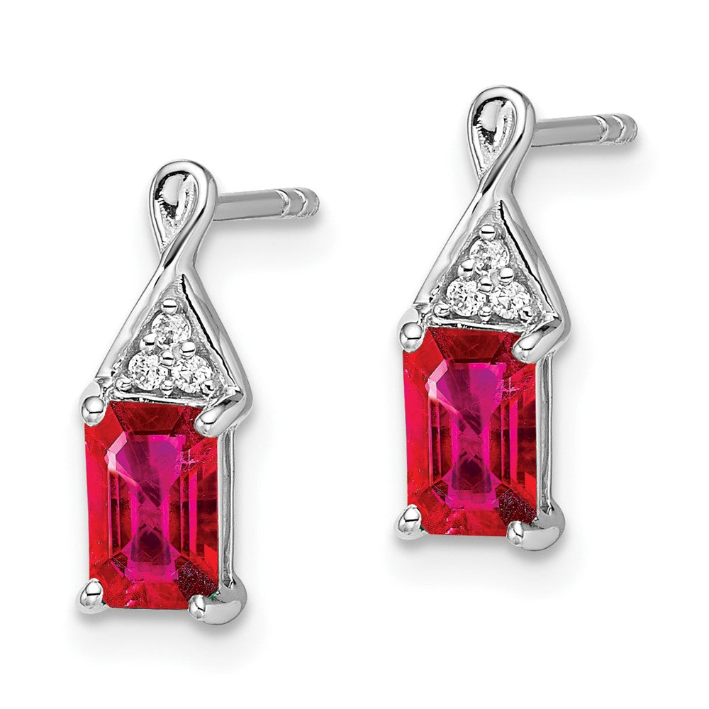 Gemstone & Diamond Earrings