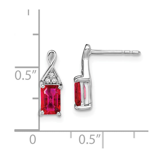 Gemstone & Diamond Earrings