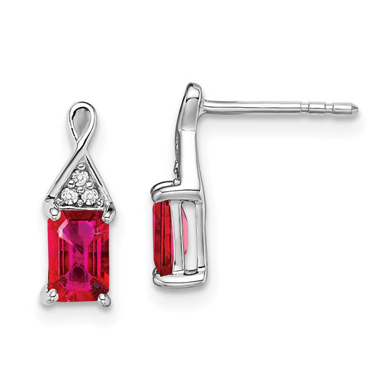 Gemstone & Diamond Earrings