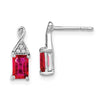 Gemstone & Diamond Earrings