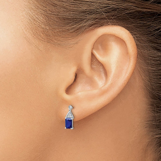 Gemstone & Diamond Earrings