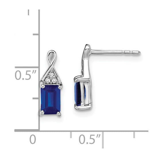 Gemstone & Diamond Earrings