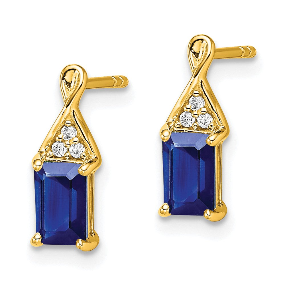 Gemstone & Diamond Earrings