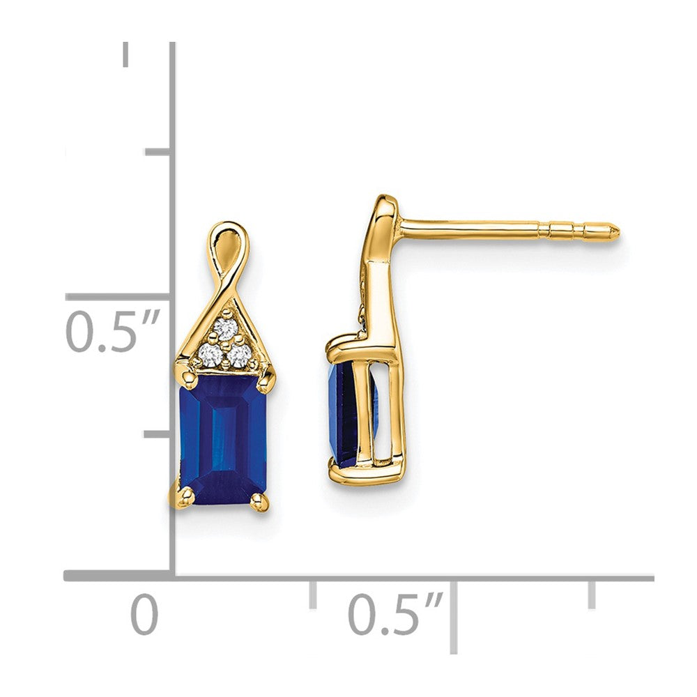 Gemstone & Diamond Earrings