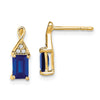 Gemstone & Diamond Earrings