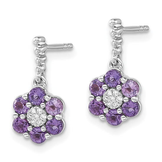Gemstone & Diamond Earrings