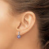Gemstone & Diamond Earrings