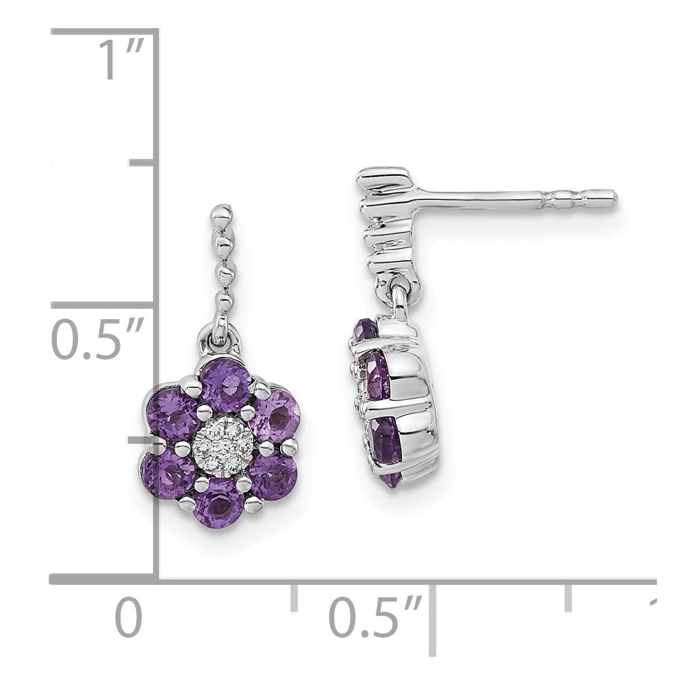 Gemstone & Diamond Earrings