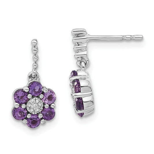 Gemstone & Diamond Earrings