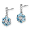 Gemstone & Diamond Earrings