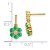 Gemstone & Diamond Earrings
