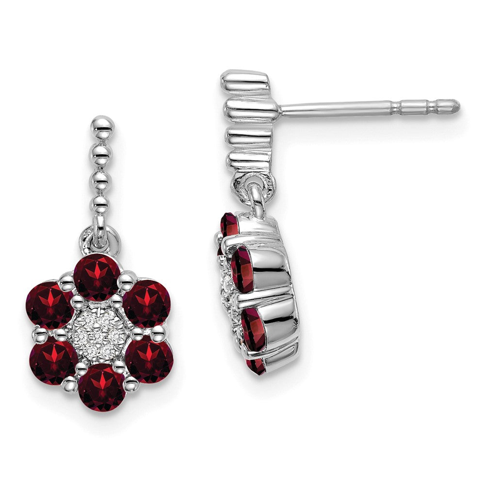 Gemstone & Diamond Earrings
