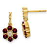Gemstone & Diamond Earrings