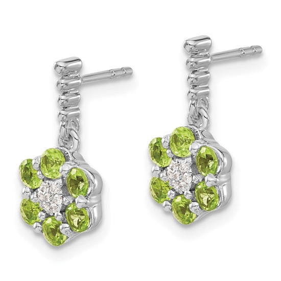 Gemstone & Diamond Earrings