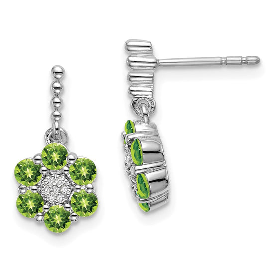 Gemstone & Diamond Earrings