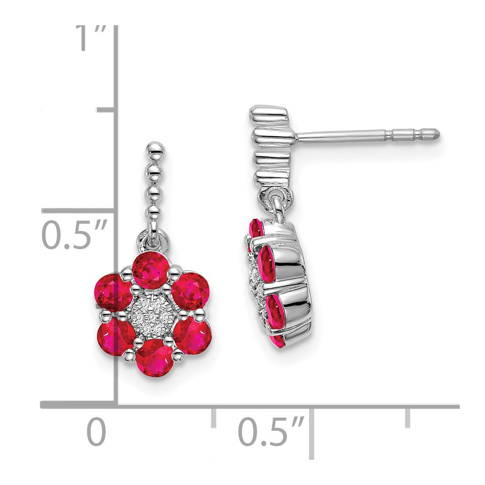Gemstone & Diamond Earrings