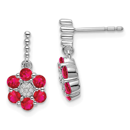 Gemstone & Diamond Earrings