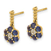 Gemstone & Diamond Earrings