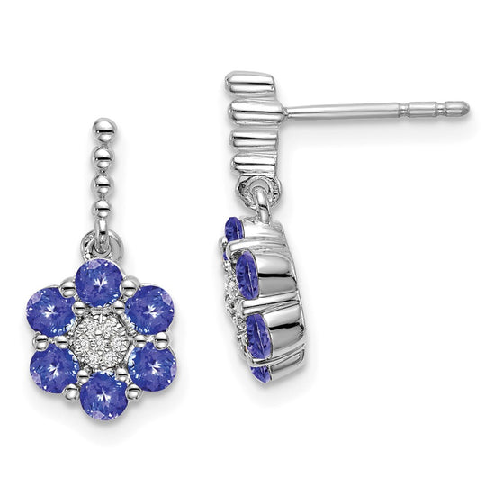 Gemstone & Diamond Earrings
