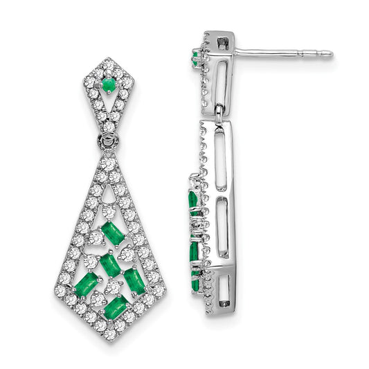 Gemstone & Diamond Earrings