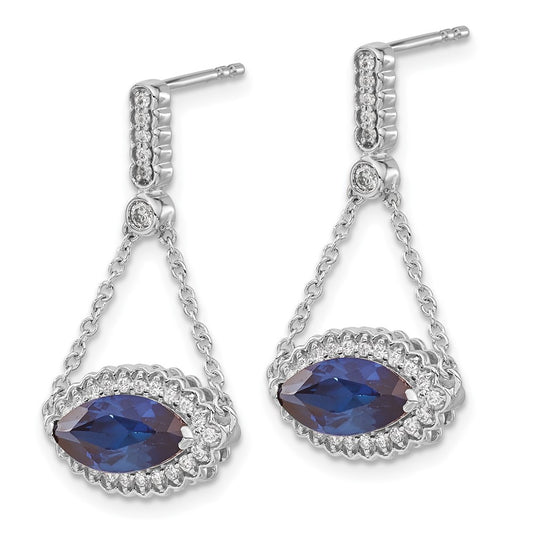Gemstone & Diamond Earrings