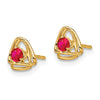 Diamond or Gemstone Post Earrings