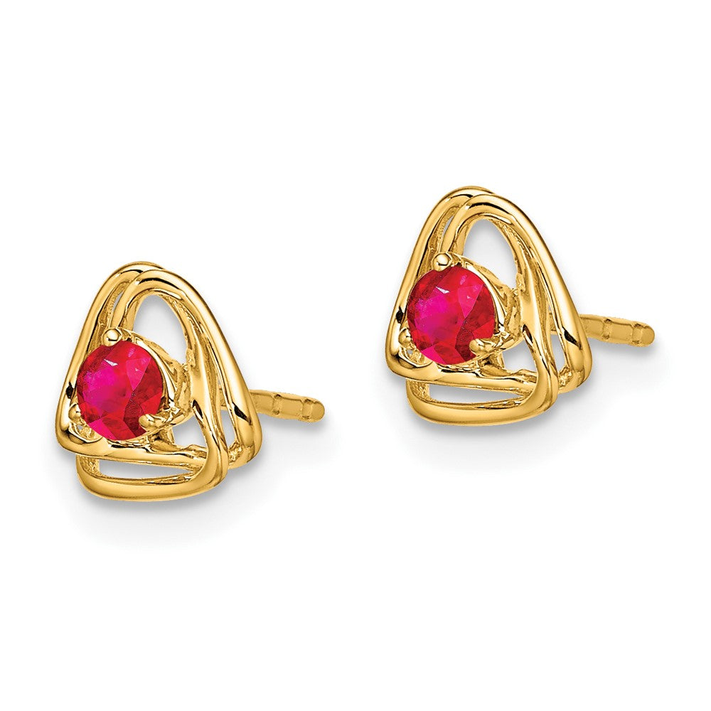 Diamond or Gemstone Post Earrings