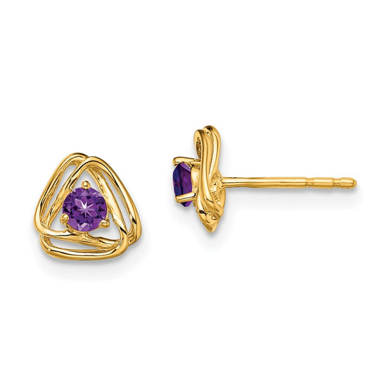 Diamond or Gemstone Post Earrings