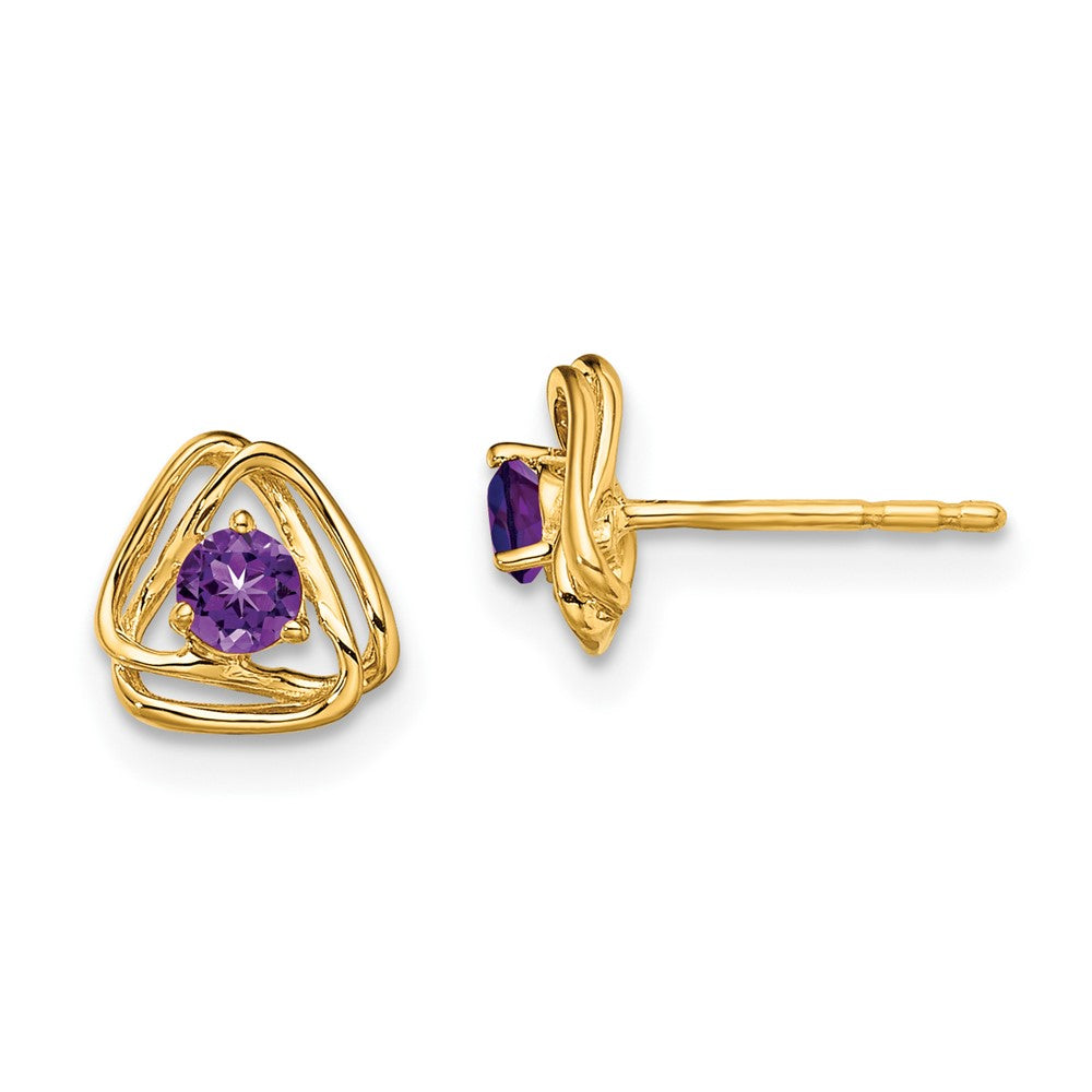 Diamond or Gemstone Post Earrings