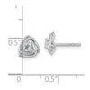 Diamond or Gemstone Post Earrings